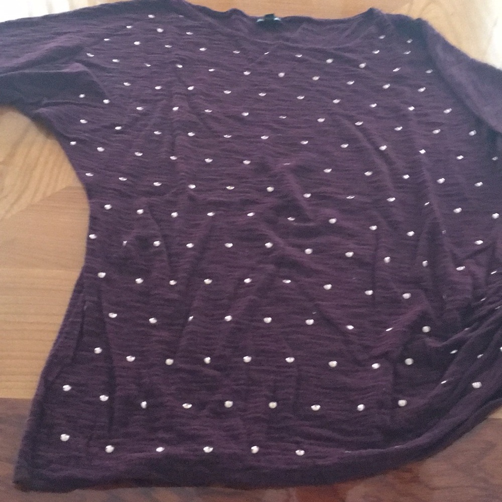 Express Sweater with golden buttons all over front